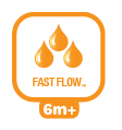 Natural Flex Fast flow speen